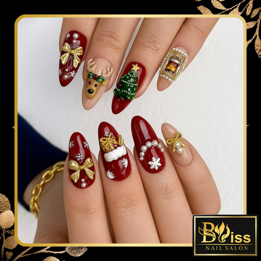 Christmas nail collection